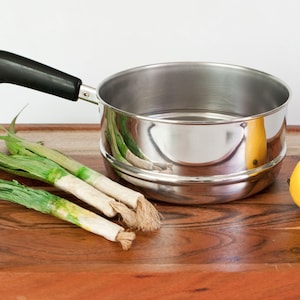 Revere Ware Double Boiler Insert: 7-Inch Bain Marie Pan