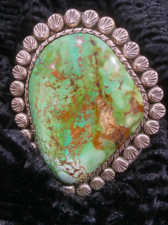 Gorgeous, gorgeous, signed royston turquoise ster… - image 8