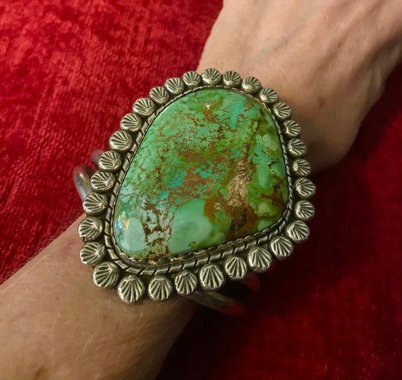 Gorgeous, gorgeous, signed royston turquoise ster… - image 1