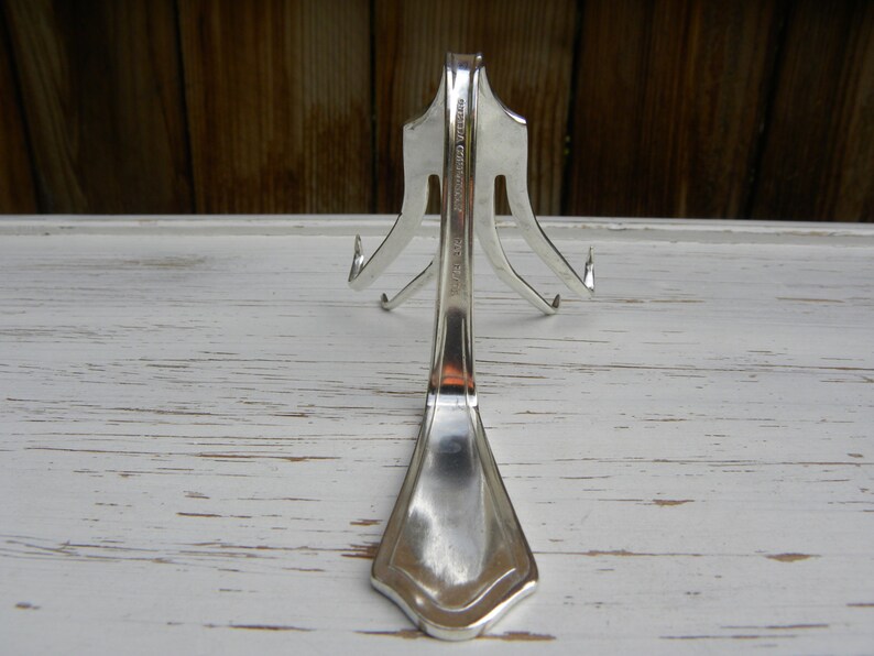 Funky Fork Business Card Holder recipe card holder photo Etsy