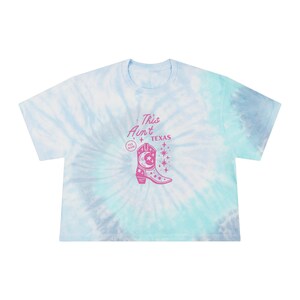 タイダイクロップTシャツ、ビヨンセ・カウボーイ・カーターシャツ、レディースサマーTシャツ、ボヘミアンフェスティバルトップス、ヒッピーストリートウェア、音楽ファンギフト
