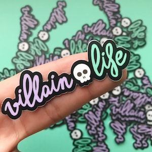 Villain Sticker | All Villains Everything | Fairytale Villain Inspired | Durable and Waterproof Sticker