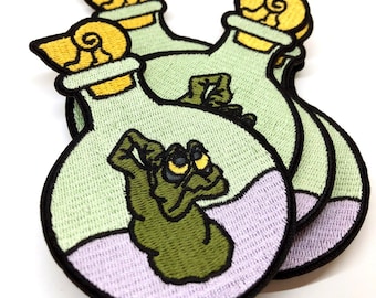 Trapped Soul Patch | Evil Sea Witch Patch | Sea Witch Patch | Backpack Jean Patch | Iron on Patch | Soul Collector Patch