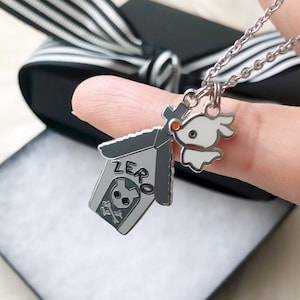 Zero the Dog Necklace Set | Halloween Dog House | Halloween Necklace | This is Halloween | Halloween Enthusiast