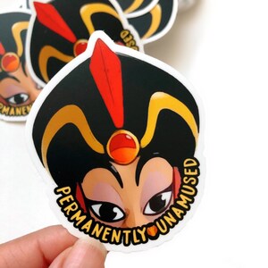 Jafar Sticker | Sarcastic Funny Sticker Inspired | Laptop Water Bottle Sticker | Durable and Waterproof Sticker