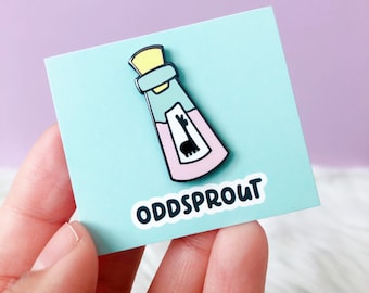Llama Potion Enamel Pin | Potion Enamel Pin | Fantasy Enamel Pins | Villain Enamel Pin | Llama Extract Enamel Pin
