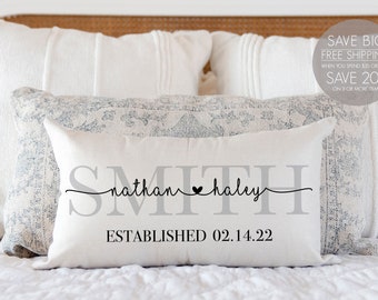 Custom engagement gift, gift for couple, Wedding gift, gift for bride, Wedding Gifts, Wedding Gifts for Couple, Custom Pillow