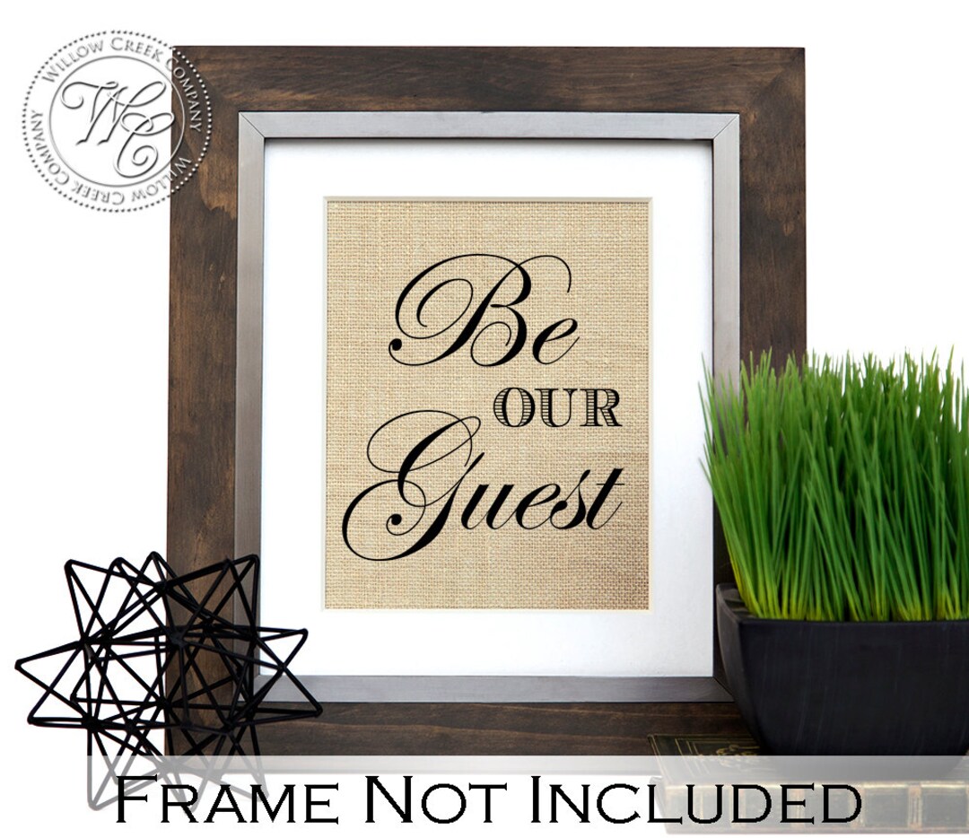 Guest Room, Be Our Guest Sign, Guest Room Decor, Guest Bathroom ...