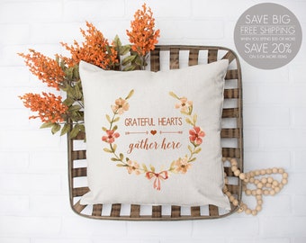 Fall decor, Fall Decoration, Thanksgiving Decoration, Thankful Pillow, Thanksgiving Pillow, Fall Pillow, Thanksgiving Home Decor