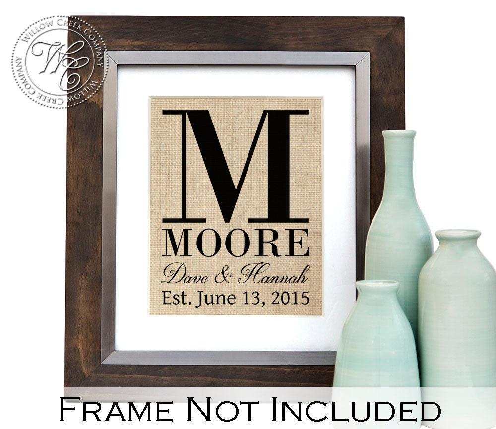 Personalized Wedding Gift Wedding Gift Wedding Shower Gift Etsy