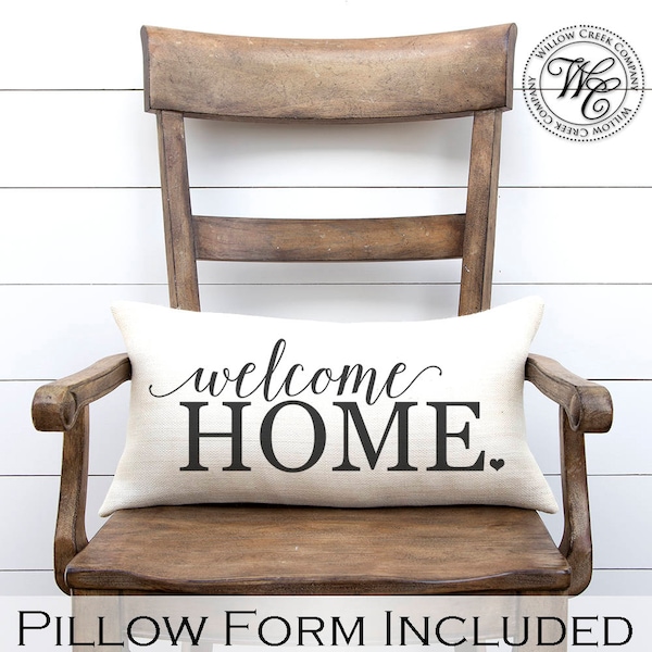 gift for neighbors, Welcome Home gift, welcome home pillow, new home gift, Guest room decor, new house, hostess gift, housewarming party