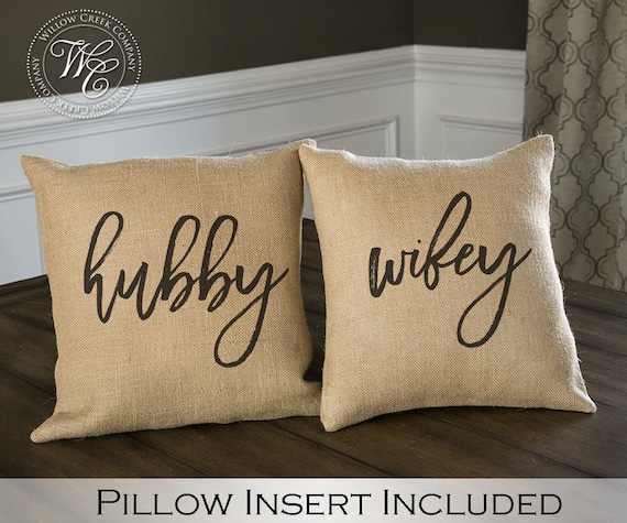 Wifey pillow cheap