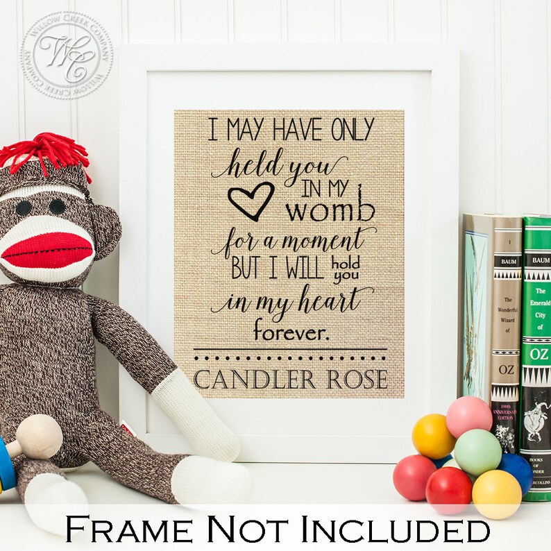 Miscarriage Gift Miscarriage keepsake Sympathy Gift Infant Etsy