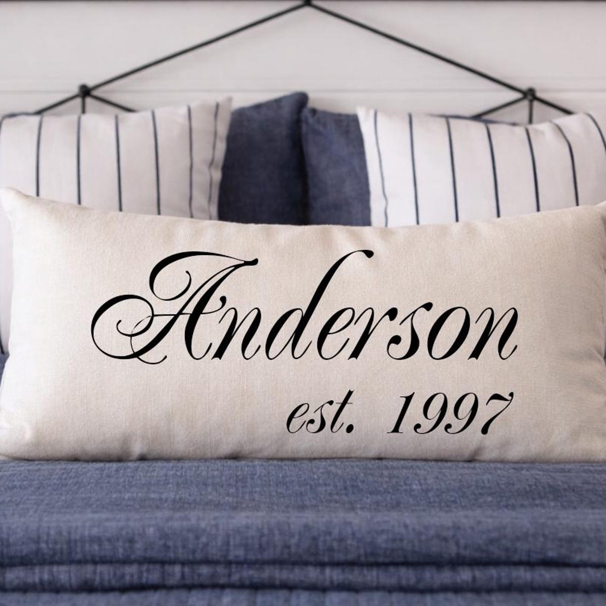 Wedding Gift for Bride & Groom – Personalized Pillow With Couple’s Last Name, Custom Pillow With Last Name, Wedding Date Keepsake Cushion - Etsy