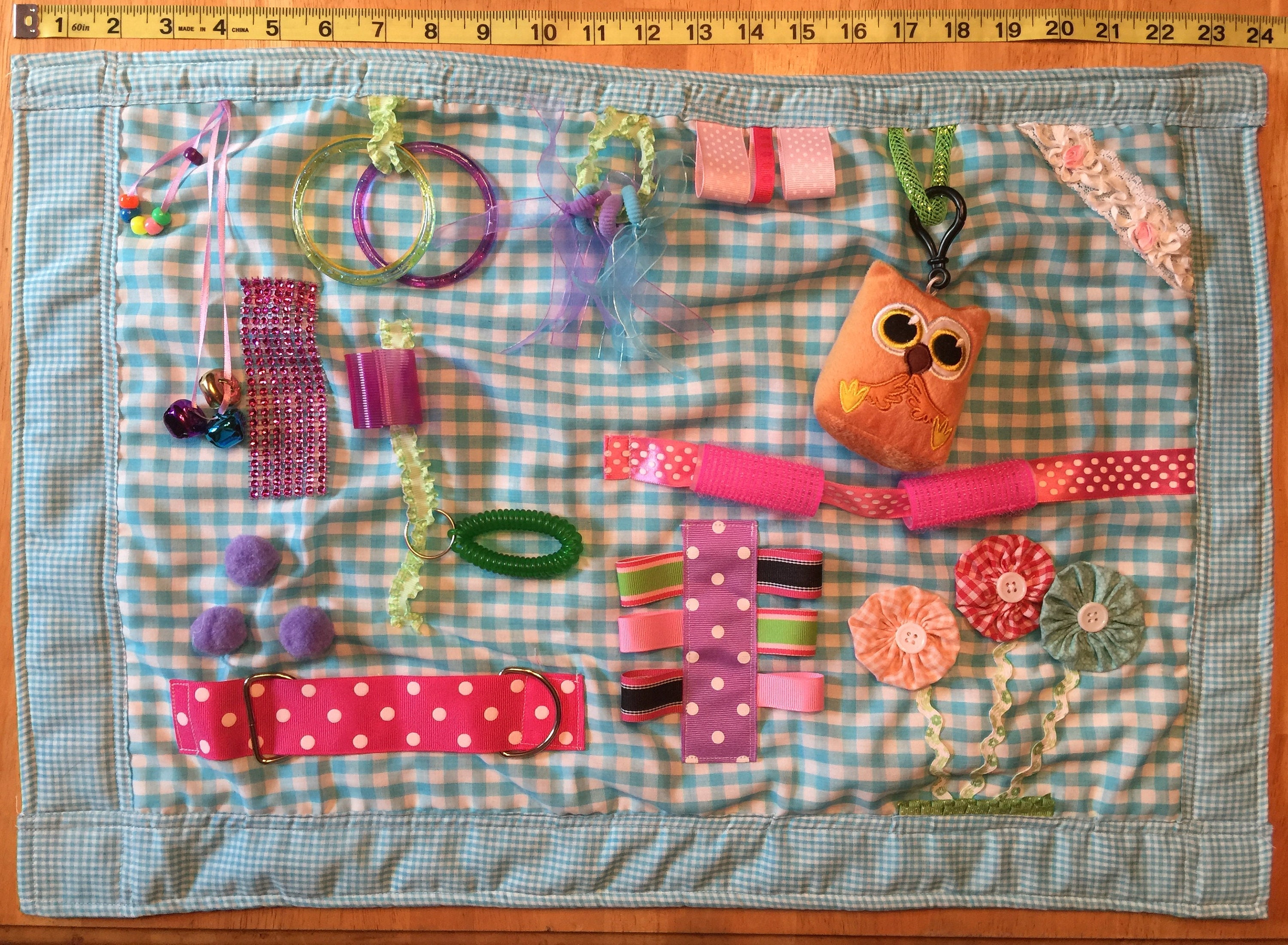 Alzheimer's Dementia Fidget Quilt Tactile Sensory Busy Etsy