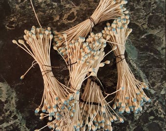 5 Bunches of Vintage Millinery Stamens