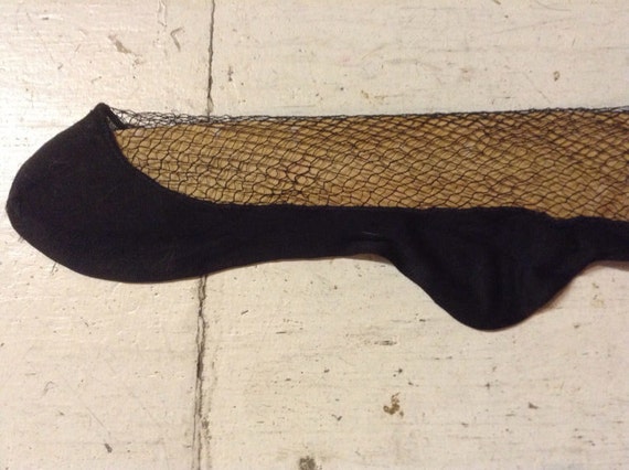 Vintage fishnet stockings -Betty Page - deadstock