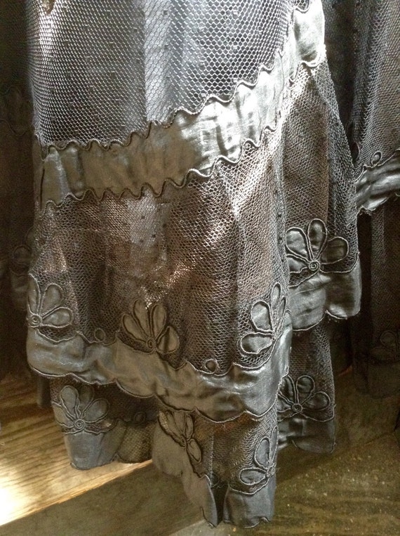 Victorian -lace -skirt-c1900-vintage - image 5