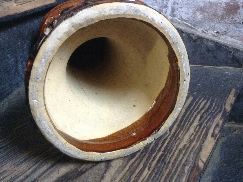 Ceramic hand painted 1940/'s Pedestal