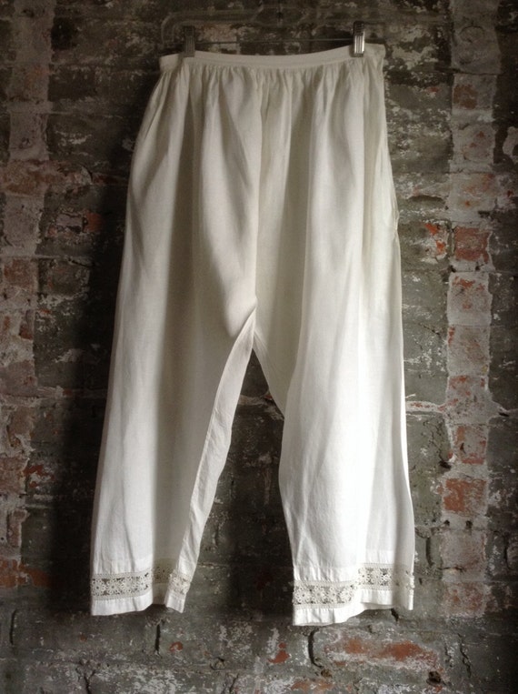 fine linen Victorian bloomers