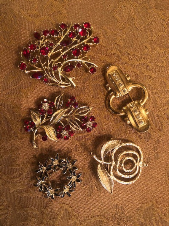 brooches-lot-5-instant collection - image 1