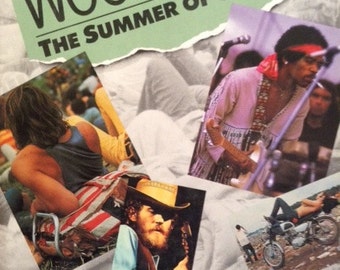 Woodstock by Jack Curry -  Summer of Love + Woodstock 25th Anniversary Issue -  Newsweek -