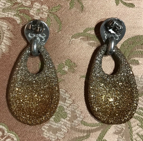 Pave costume jewelry earrings - image 5