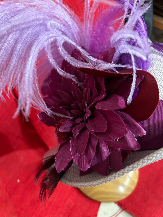 Flapper Cloche purple - image 3