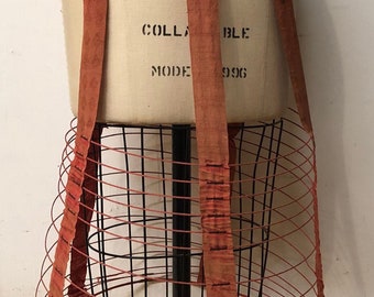 Victorian wire cage girl’s hoop skirt
