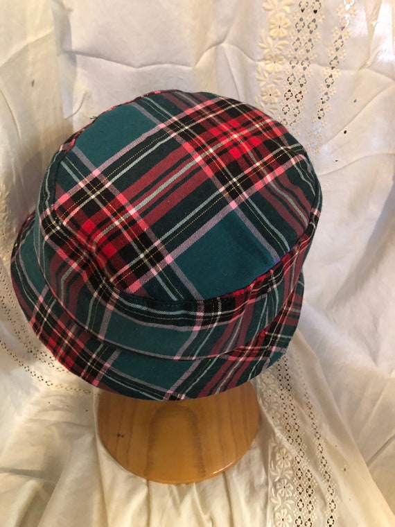 Tartan bucket hat sample - image 2