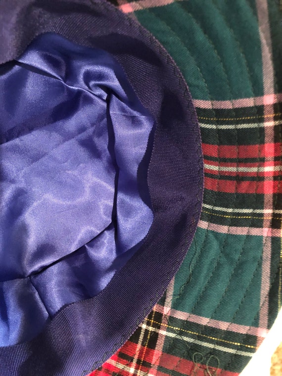 Tartan bucket hat sample - image 3