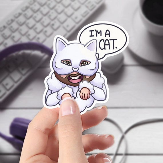 Critical Role Sticker Sam I'm a Cat Sam Riegel Etsy