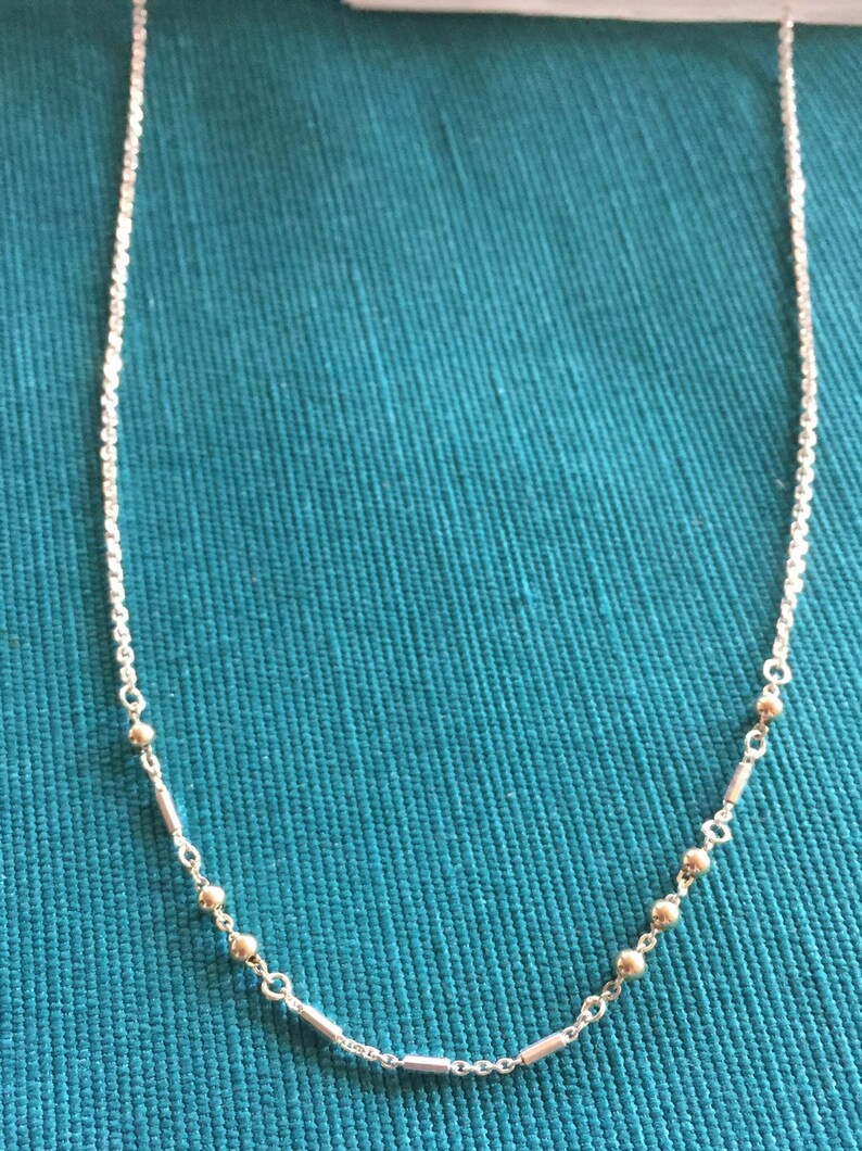 LOVE Two-Tone Inspirational Morse Code \u201cLove\u201d Necklace