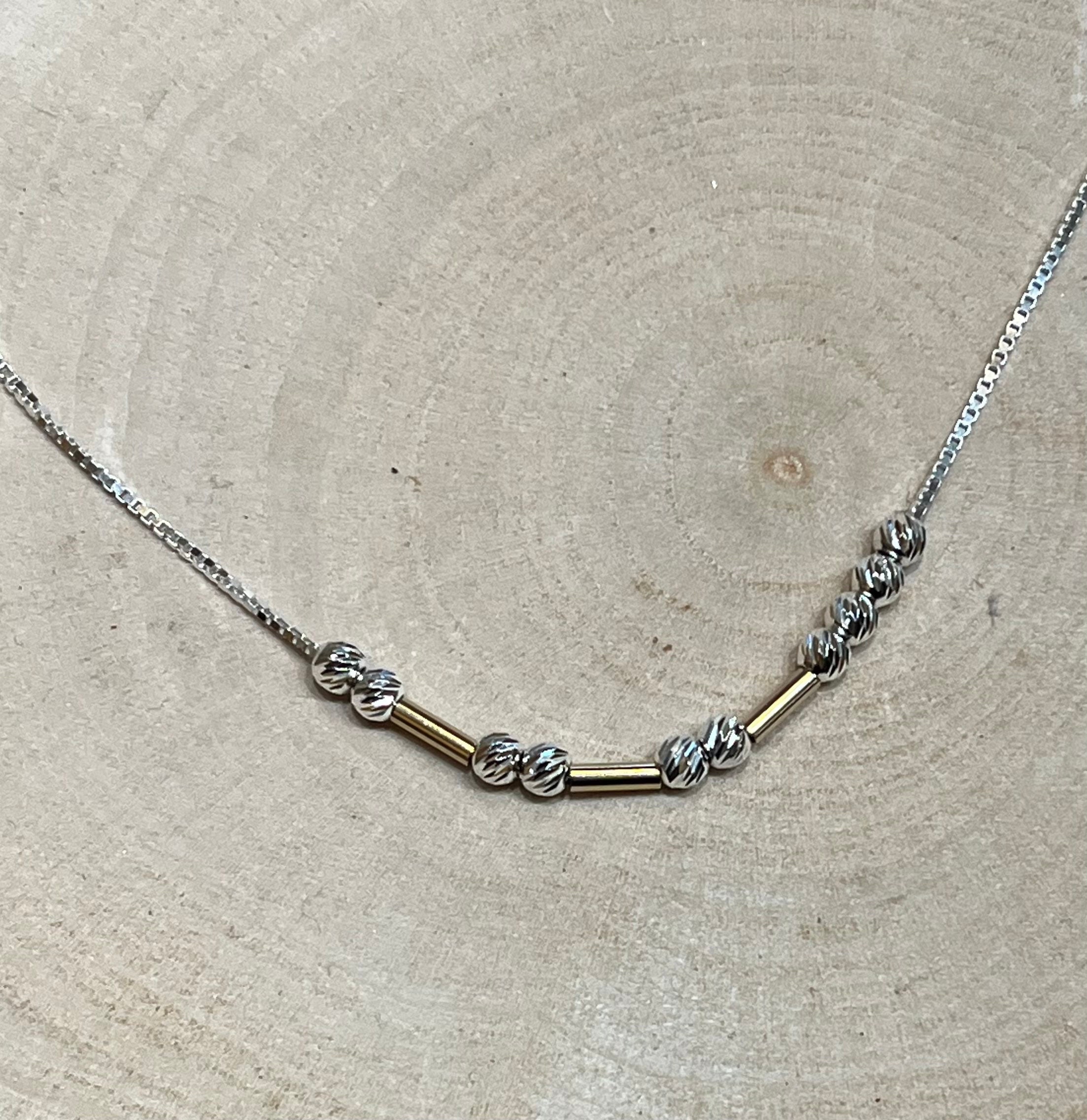 Peace Be With You Morse Code Necklace - Modern Faith Based Jewelry