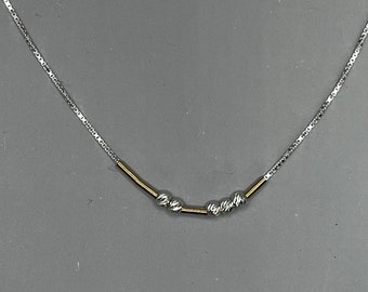 GRIT Morse Code, Intention Word “Grit” Inspiration Necklace