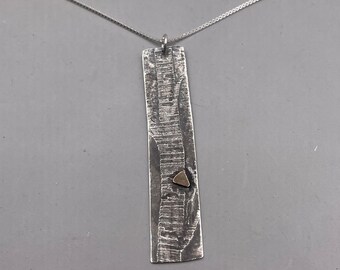 Aspen or Birch Tree Necklace