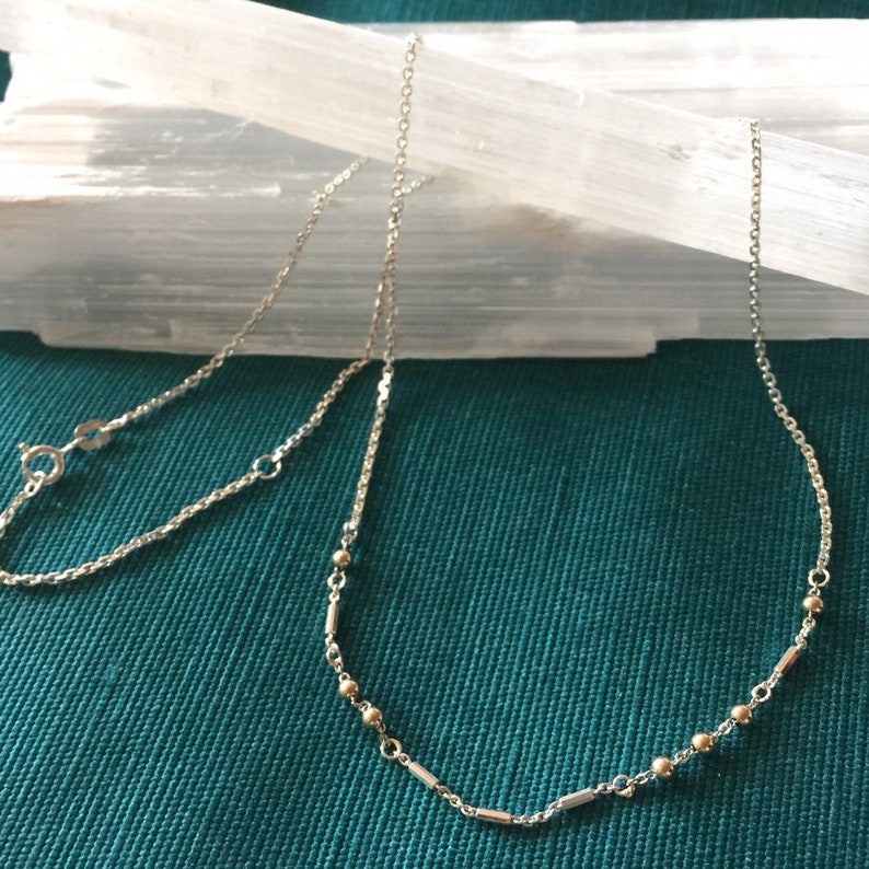 LOVE Two-Tone Inspirational Morse Code \u201cLove\u201d Necklace