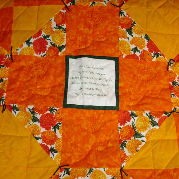 Devotional Healing Quilts....measuring 44 x 44 Etsy