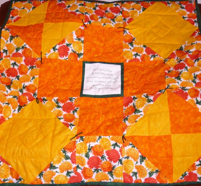 Devotional Healing Quilts....measuring 44 x 44 Etsy