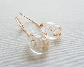Dandelion Seed Resin Earrings, Gift For Women, Long Distance Relationship Gift, Girlfriend Gift, Friendship Earrings, Best Friend Gift