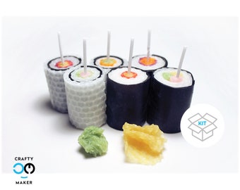 Sushi Rolls Candle Making Kit | Candle Making Supplies | Candle Kit | Candle Supplies | Candle Making | DIY Crafts | Do It Yourself