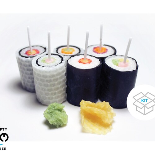Sushi Rolls Candle Making Kit Candle Making Supplies Etsy
