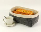 Felt Organizing Bread Storage Basket Bin Organize Felt Storage Storage Bin Table Felt Basket Table Storage Case E1003