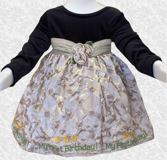 satin frock for baby girl