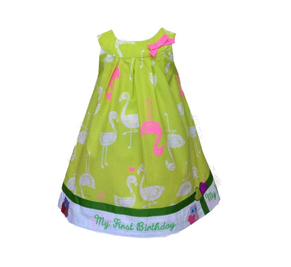 lime green birthday dress