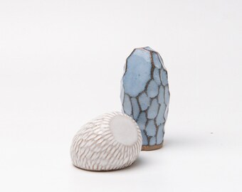 Anemones | Set of two | Unique handmade ceramic mini sculpture