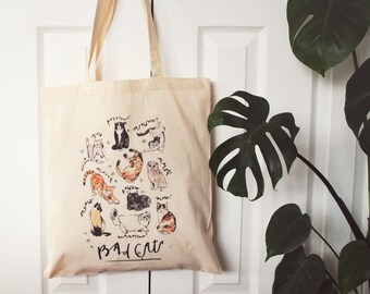 Illustrated Tote Bag Printed Tote Bag Canvas Tote Humboldt Tote Bag Farmer/'s Market Bag