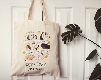 Illustrated Tote Bag Printed Tote Bag Canvas Tote Humboldt Tote Bag Farmer/'s Market Bag