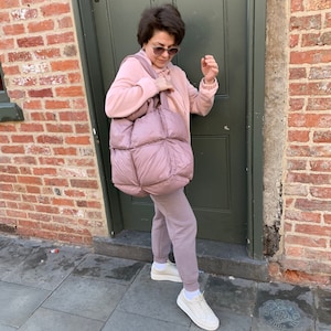 Padded Super Puffer Oversize Tote Shopper Bag Shoulder Bag