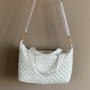 Quilted bag Super soft  quilted handbag shoulder bag quilted bag .